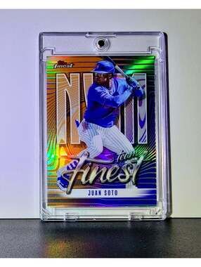 Juan Soto 2026 MLB Topps Finest #TF-14 Baseball Card New York Mets